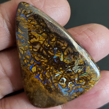 Natural Boulder Opal Cabochon. Size- approx. 45x32mm